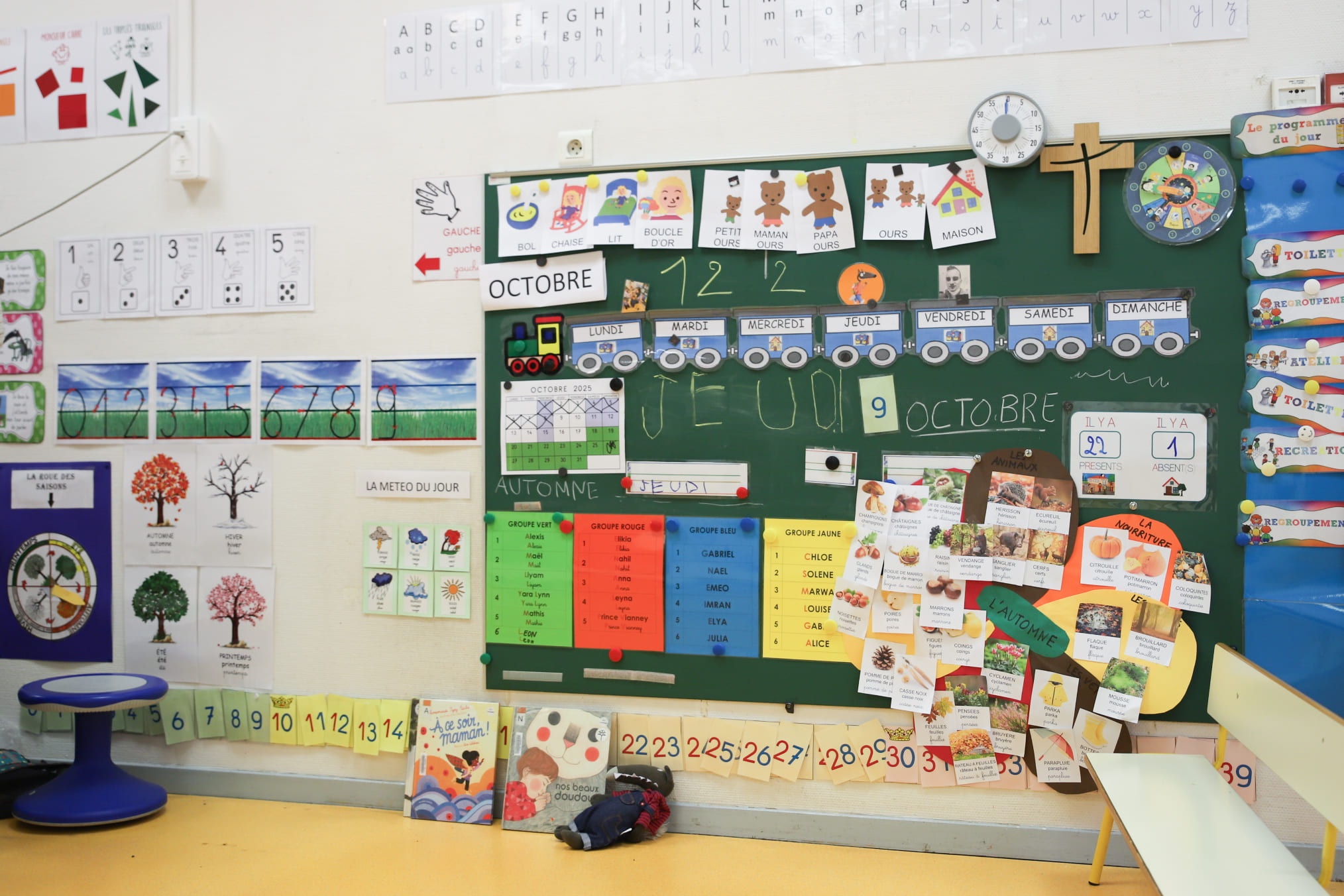 enseignement en maternelle